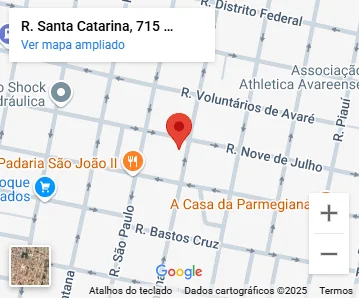 Localização CasaBella Imobiliária Avaré