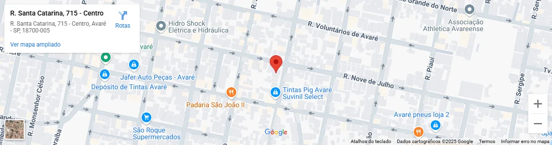 Localização - CasaBella Imobiliária Avaré